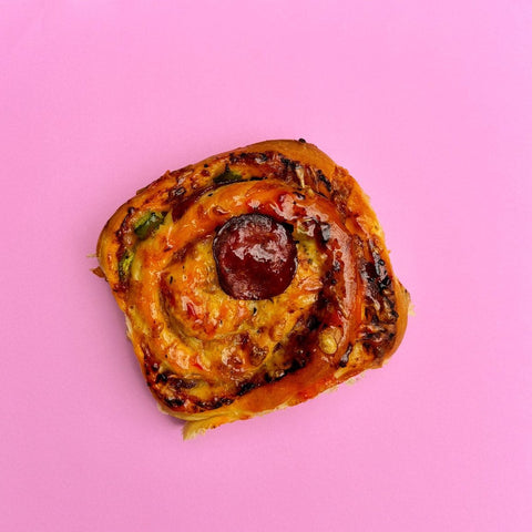 Pepperoni Pizza Scroll